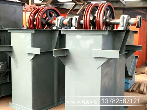 環(huán)鏈、皮帶提升機挖料式提升機料斗改造