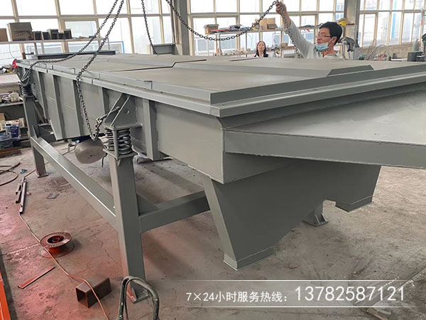 無(wú)粘性干式粉末、顆粒物料的篩分和除雜選用直線(xiàn)篩